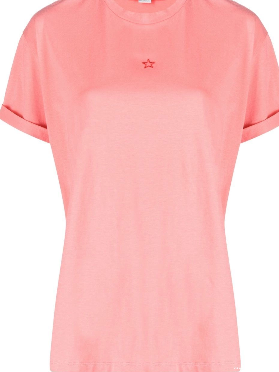 Cheap T-shirt star-embroidered McCartney Women Stella 0414